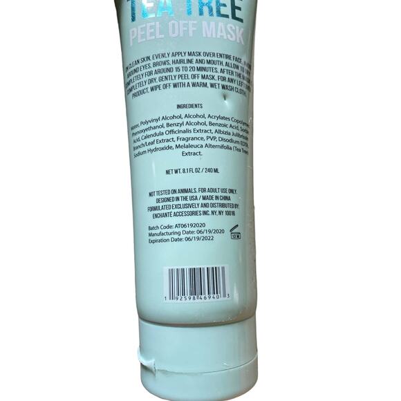 Body Prescriptions TEA TREE Peel Off Mask Purifying Cleansing Detoxifying 8.1oz - Picture 6 of 6